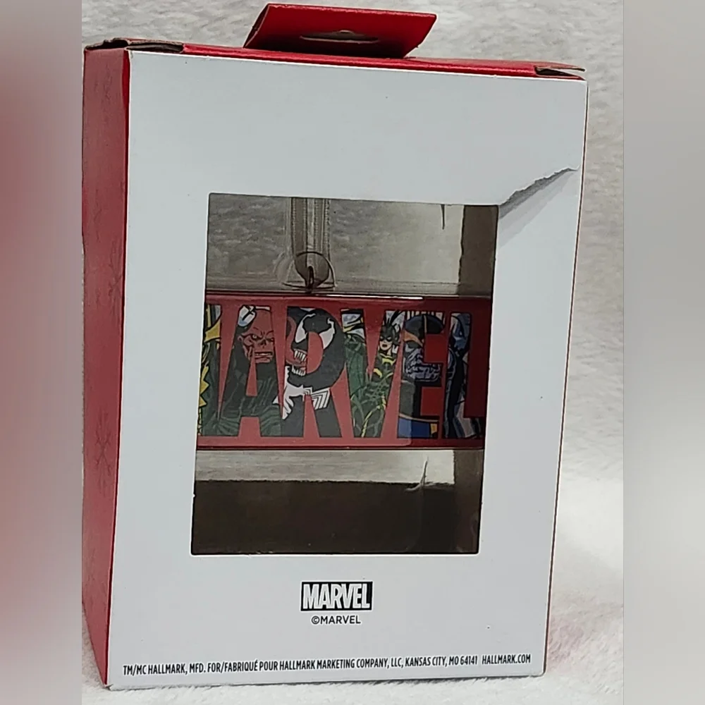 NWT Hallmark Marvel collage Christmas holiday ornament